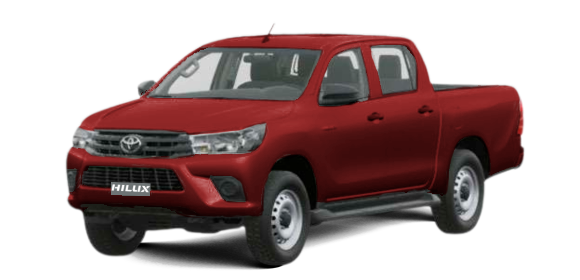 D/C DX 2.4D 6MT 4X4 - ROJO CARMESÍ METÁLICO